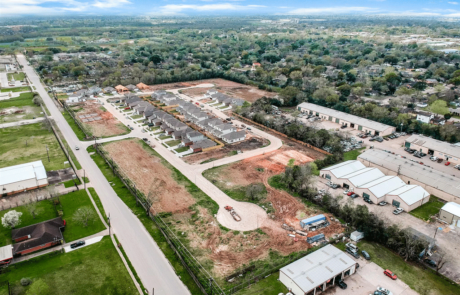 LEA Homes Subdivision from Above