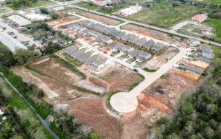 LEA Homes Subdivision from Above